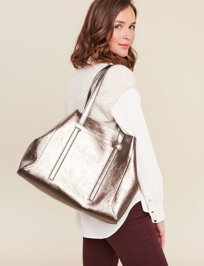 Sac cabas rose clair femme