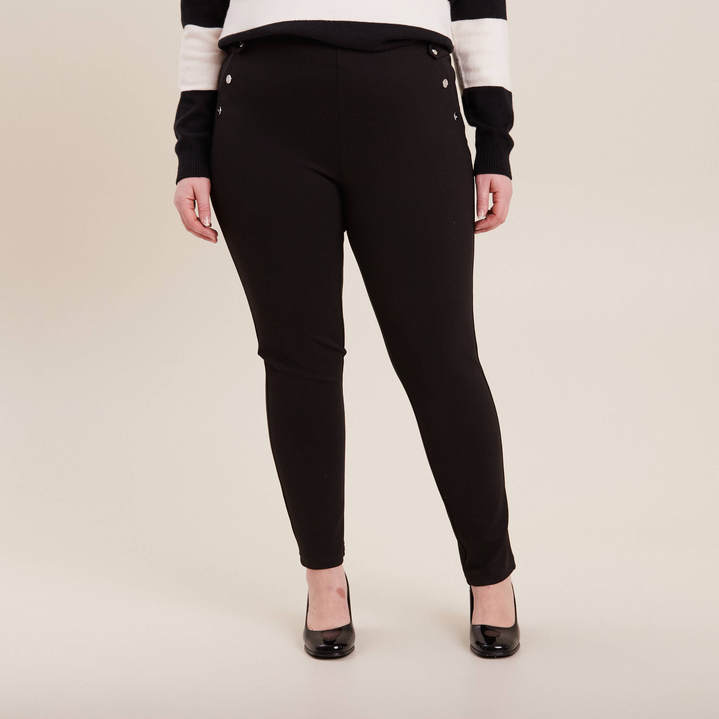 Jean taille basculée outlet