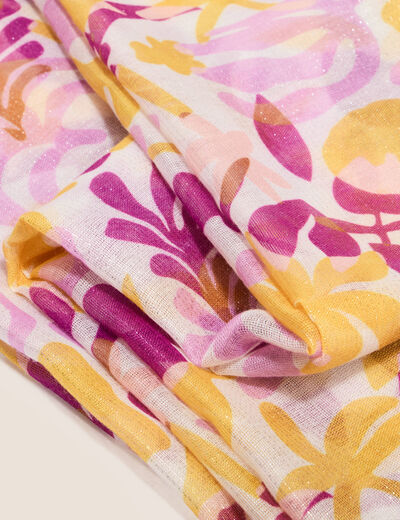 Foulard violet femme