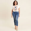 Tregging taille standard denim double stone femme