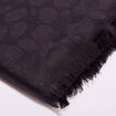 Foulard noir femme