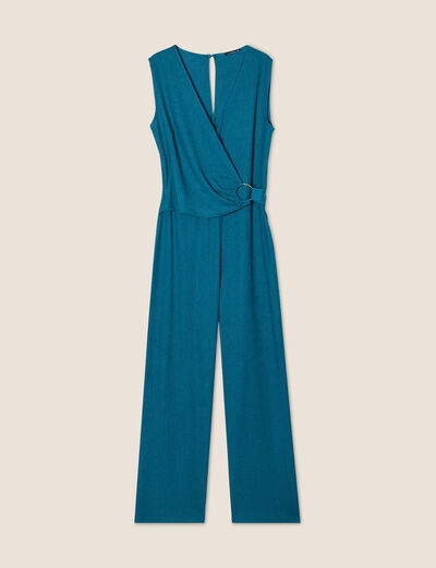 Combinaison pantalon vert femme