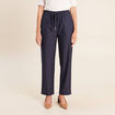 Jean boyfriend 7/8&egrave;me fluide denim brut femme