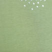 T-shirt manches courtes vert femme