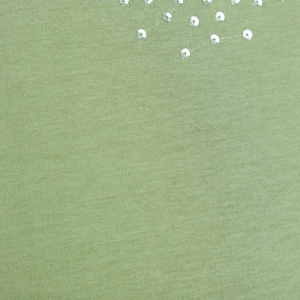 T-shirt manches courtes vert femme