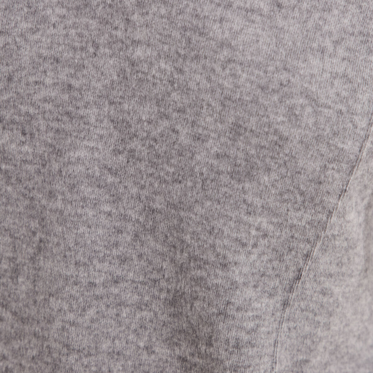 Sweat maille l&eacute;g&egrave;re manches longues gris clair femme