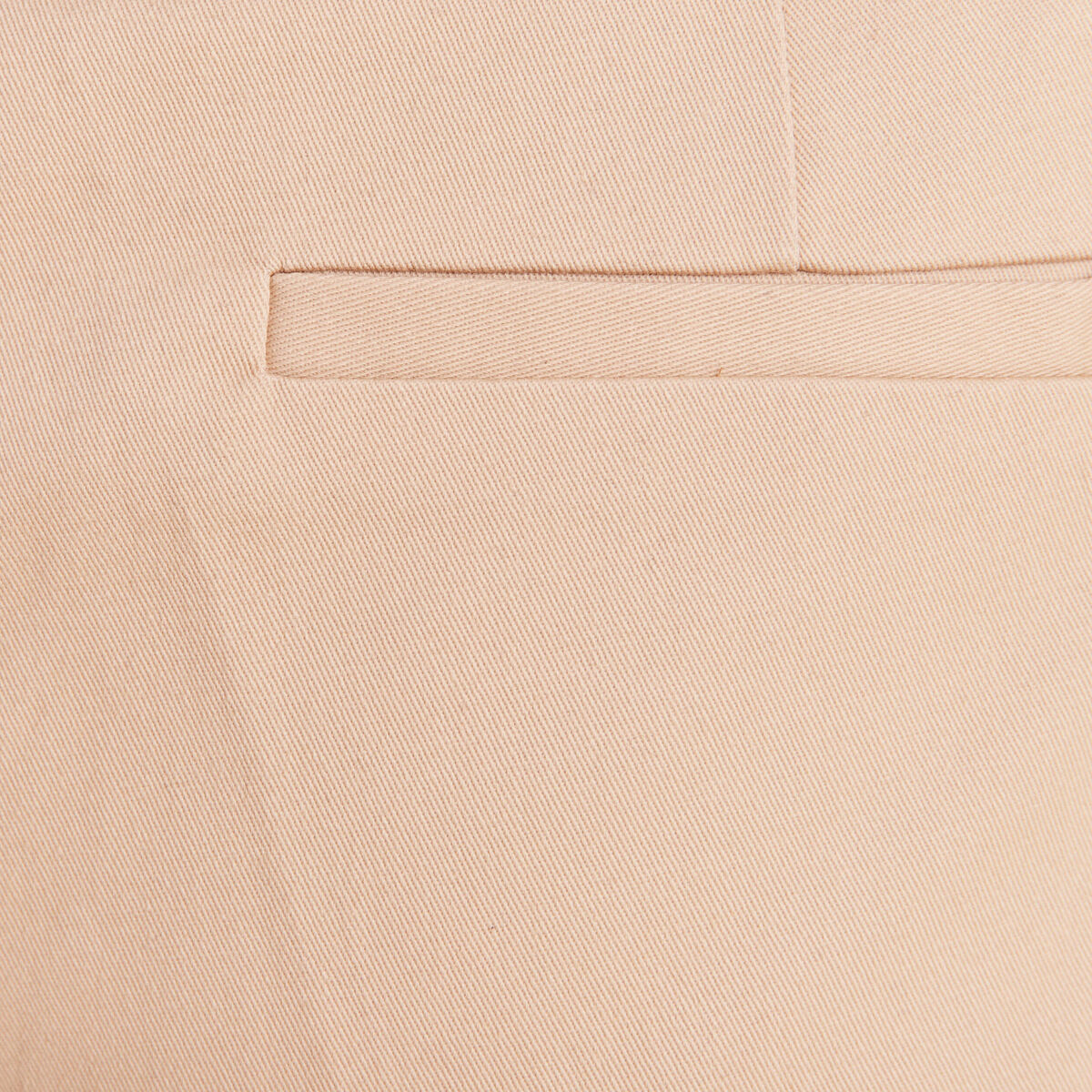 Pantalon flare 7/8&egrave;me beige femme