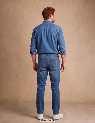 Pantalon Magique Monsieur L'Unique L32 denim stone femme