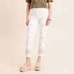 Pantalon magique Le L&eacute;ger coupe droite beige femme