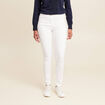 Pantalon magique Le L&eacute;ger coupe ajust&eacute;e blanc femme