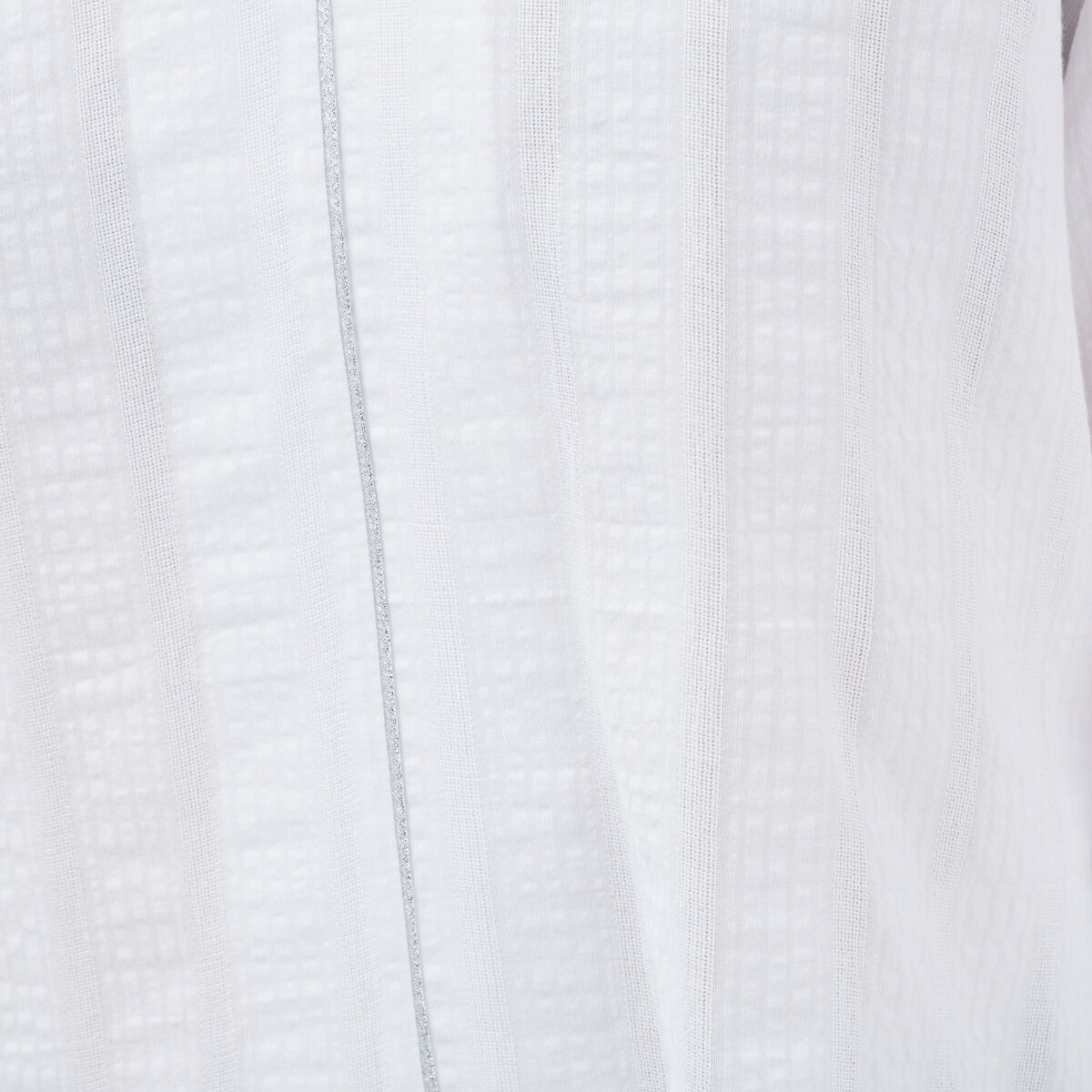 Blouse manches 3/4 ecru femme