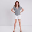 T-shirt manches courtes vert clair femme
