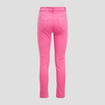 Pantalon ajusté rose fushia femme