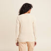 Gilet manches longues couleur or femme