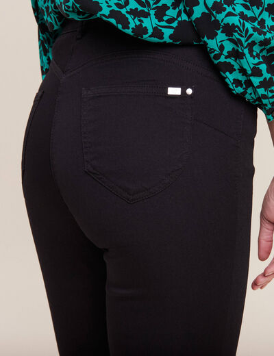 Pantalon magique Le L&eacute;ger coupe ajust&eacute;e noir femme