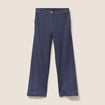 Jean large 7/8&egrave;me denim brut femme