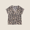 T-shirt manches courtes noir femme