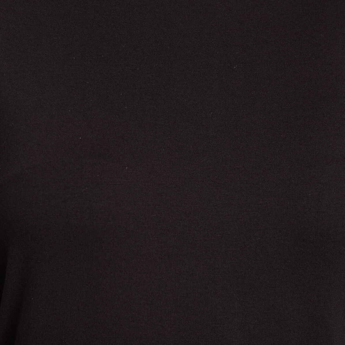 T-shirt thermo-douceur manches longues noir femme