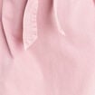 Robe courte ceintur&eacute;e col tunisien rose femme