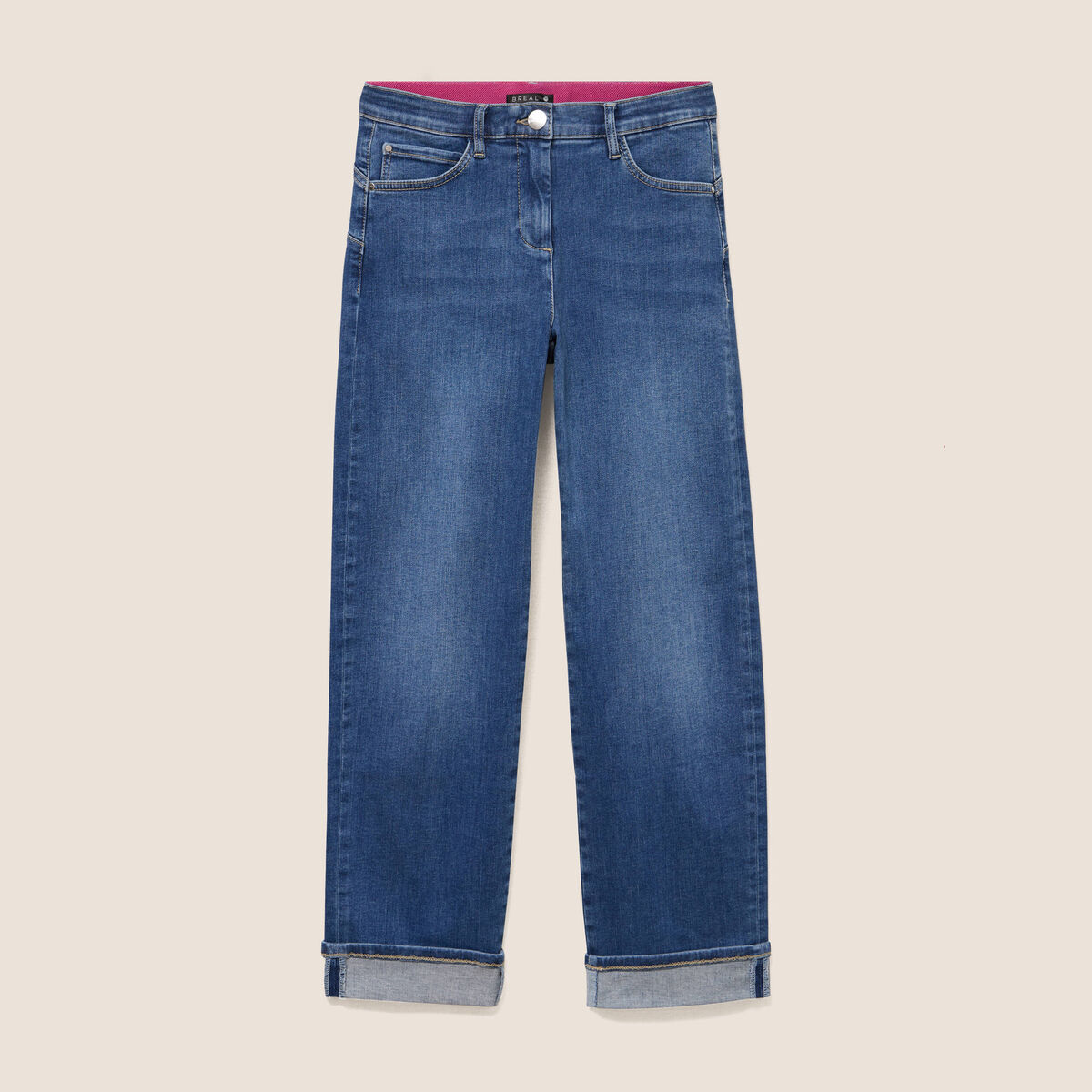 Pantalon magique l'unique denim double stone femme