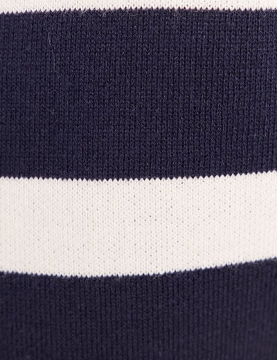 Gilet r&eacute;versible en maille bleu femme