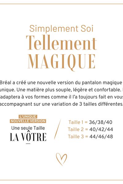 Pantalon magique ajusté denim stone femme