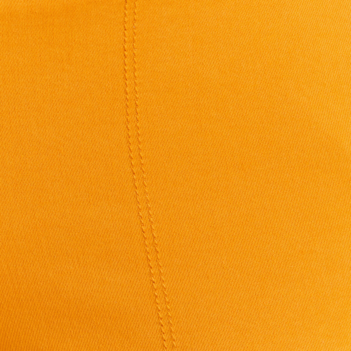 Pantalon ajusté 7/8ème jaune moutarde femme
