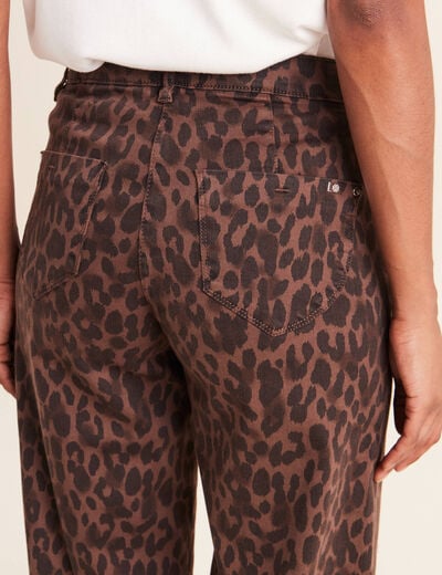 Pantalon magique l'unique marron chocolat femme