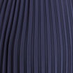 Robe longue &eacute;vas&eacute;e &agrave; volants bleu marine femme