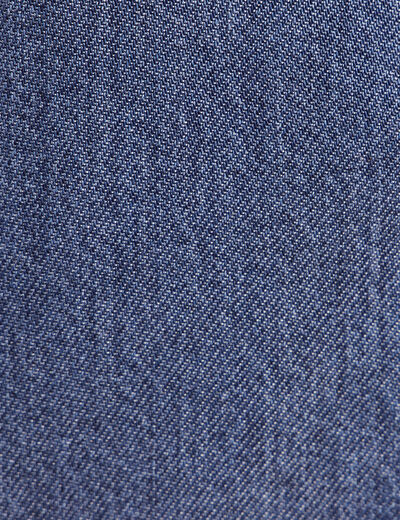 Chemise col chemise manches courtes denim double stone femme