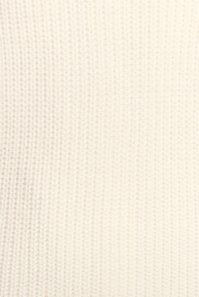Pull sans manches clous ivoire femme