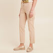 Pantalon jogpant 7/8ème sable femme