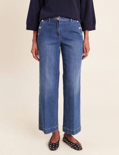Jean denim stone femme