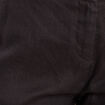 Pantalon flou ceinturé noir femme