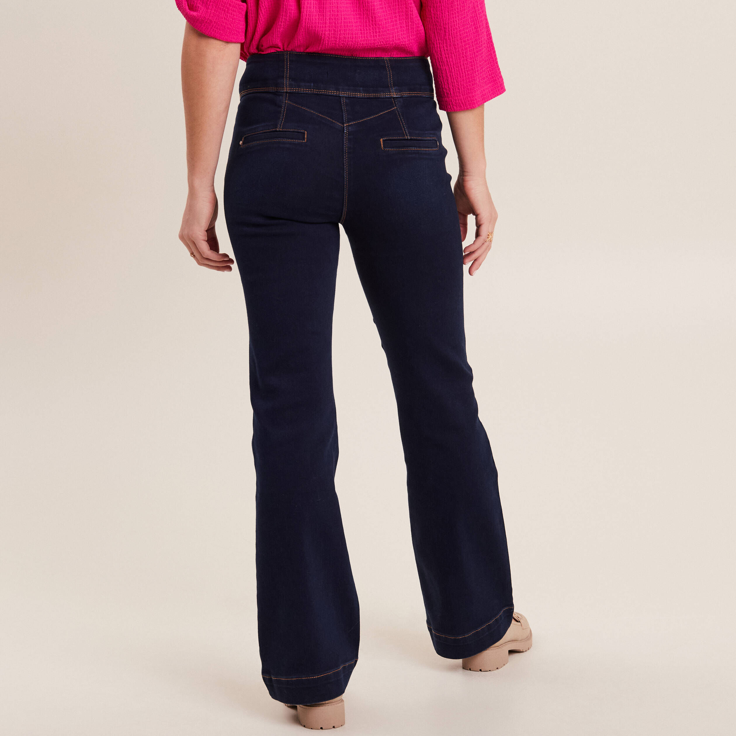 Jean taille shop haute 46