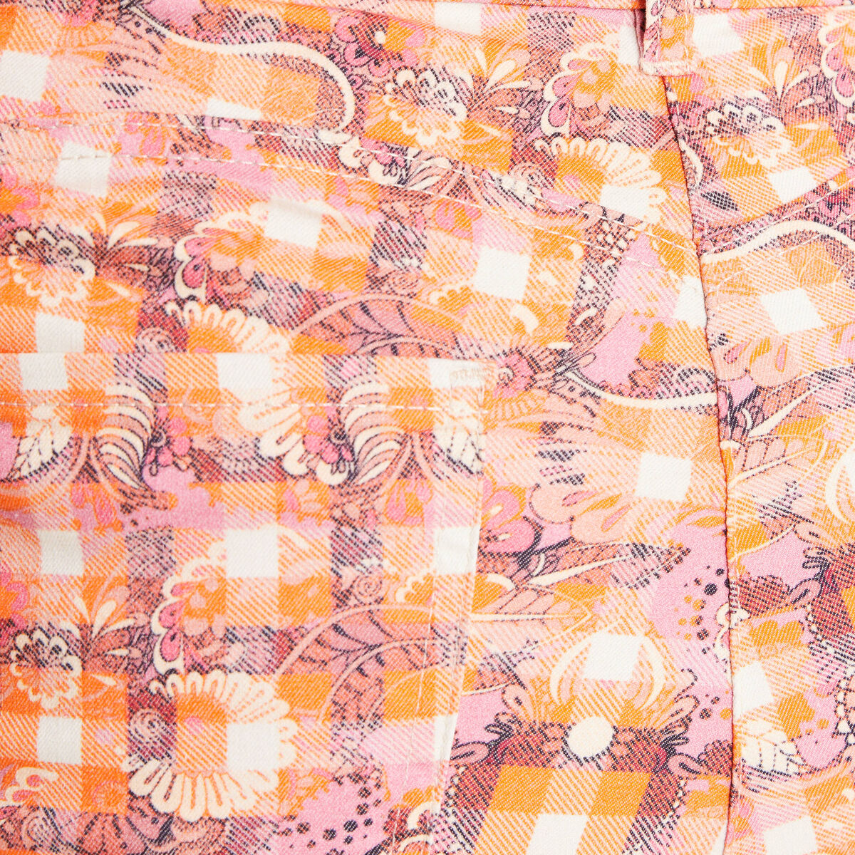 Pantalon magique Le L&eacute;ger coupe ajust&eacute;e orange femme