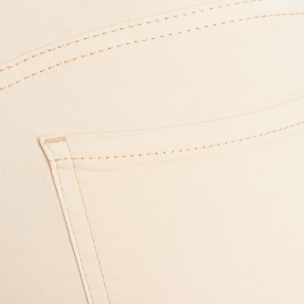 Pantalon magique Le L&eacute;ger coupe ajust&eacute;e ivoire femme