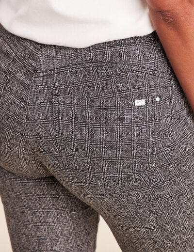 Pantalon magique Le L&eacute;ger enduit gris femme