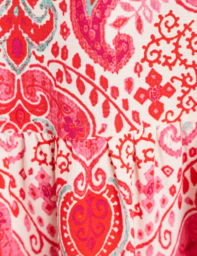 Jupe taille standard rose femme
