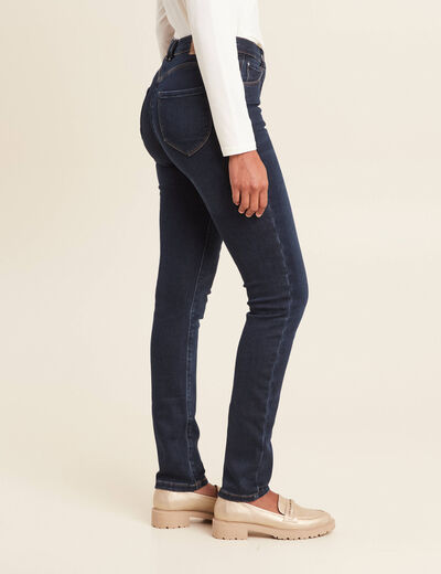 Jeans chaud magique denim brut femme