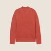 Pull manches longues sequins vieux rose femme