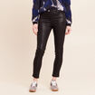 Pantalon magique Le L&eacute;ger enduit noir femme