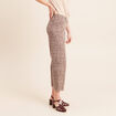 Pantalon magique Le L&eacute;ger coupe barrel beige femme