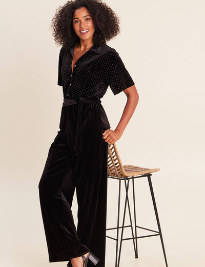 Combinaison noir femme