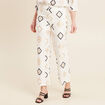 Pantalon droit blanc femme blanc femme