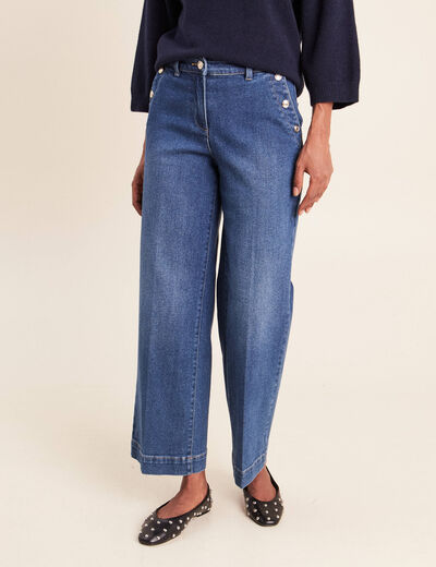 Jean denim stone femme