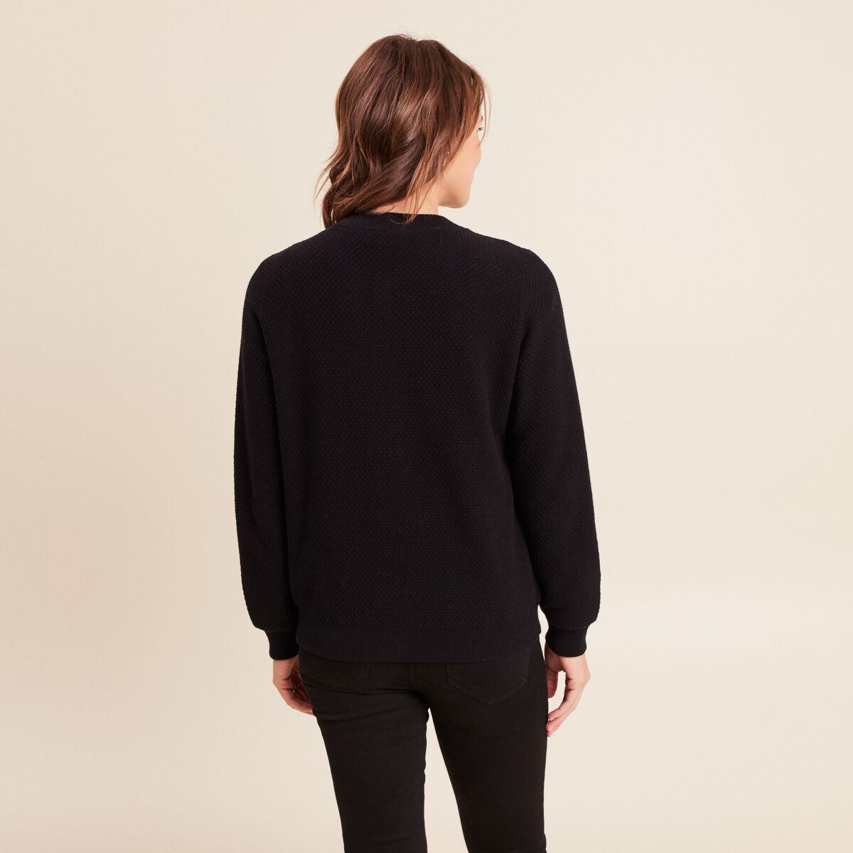 Gilet r&eacute;versible esprit bomber noir femme