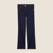 Jean magique Le L&eacute;ger coupe droite denim brut femme