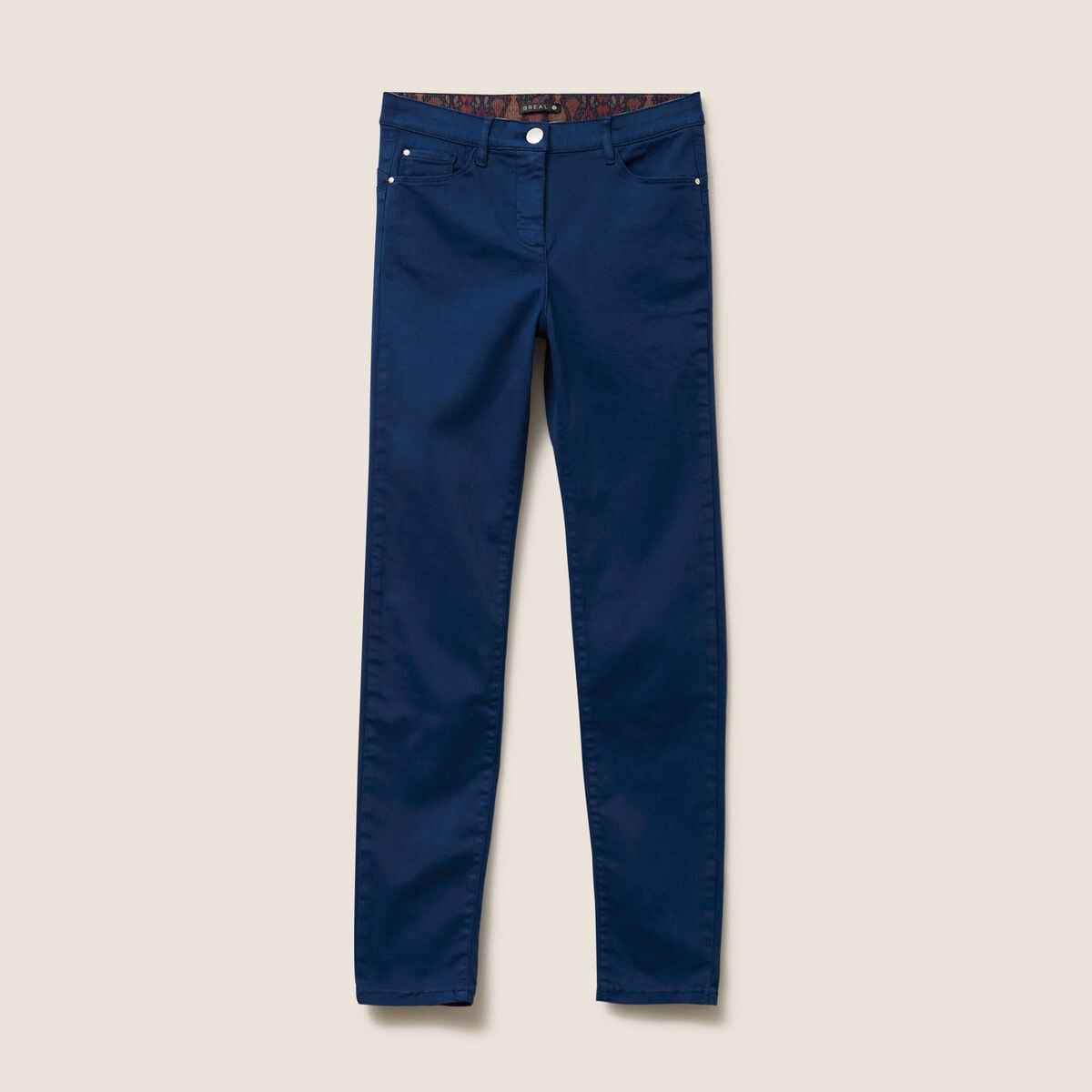 Jean magique L'Unique coupe ajust&eacute;e bleu marine femme