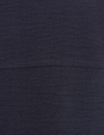 Blouson zippé 2 poches bleu foncé femme